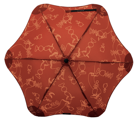 BLUNT Collab Umbrella karen walker mahogany chess